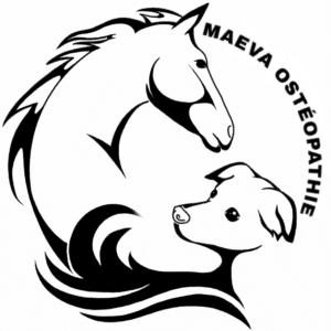 Logo Maeva Besseux ostéopathe animalière